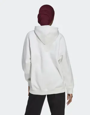 Adidas ALL SZN Fleece Boyfriend Hoodie. 3 Adidas ALL SZN Fleece Boyfriend Hoodie. 3