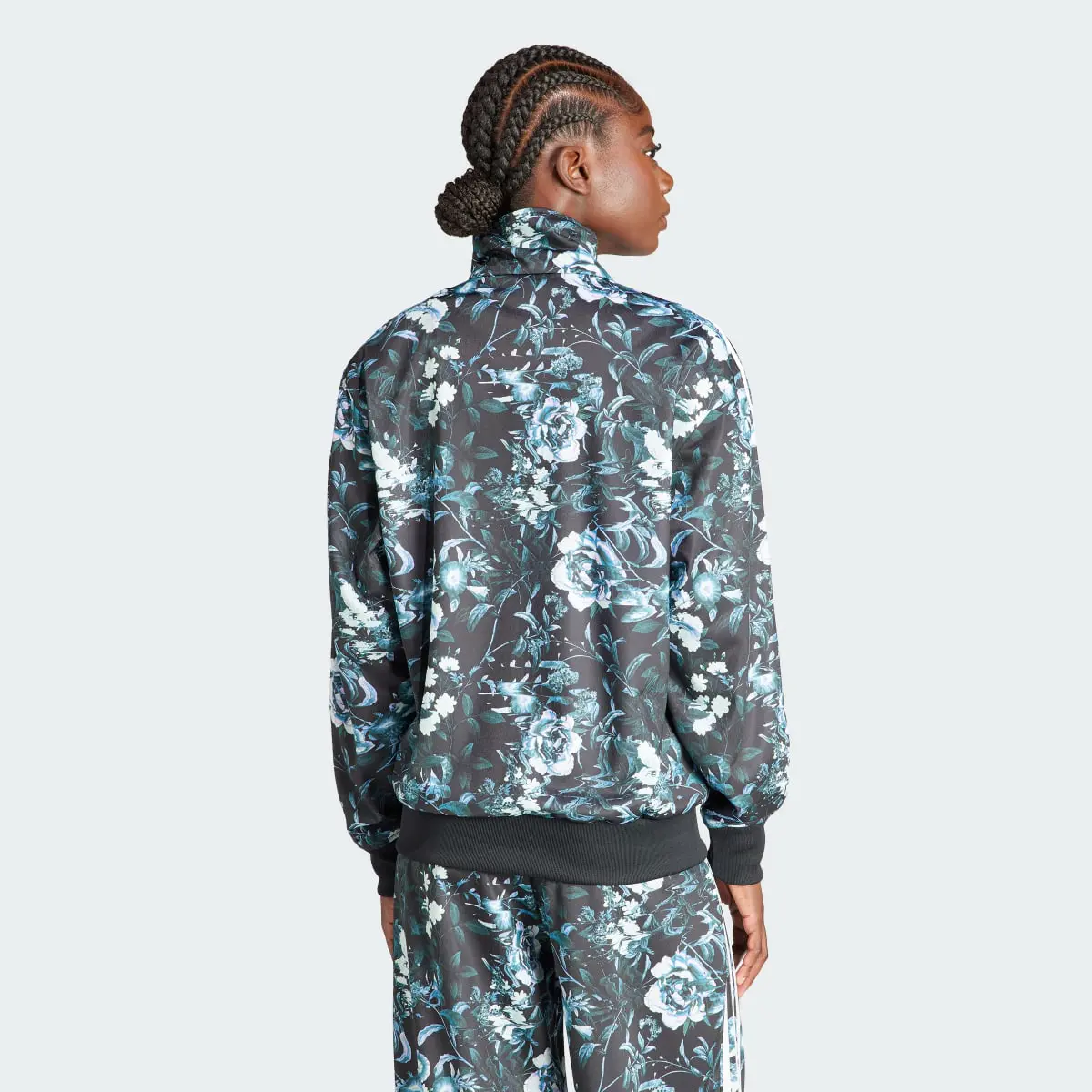 Adidas Track jacket Flower Firebird. 3