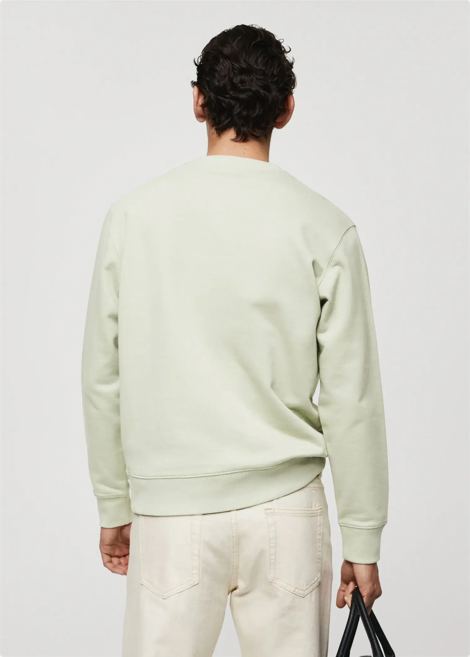 Mango Basic-Sweatshirt mit 100 % Baumwolle. 3