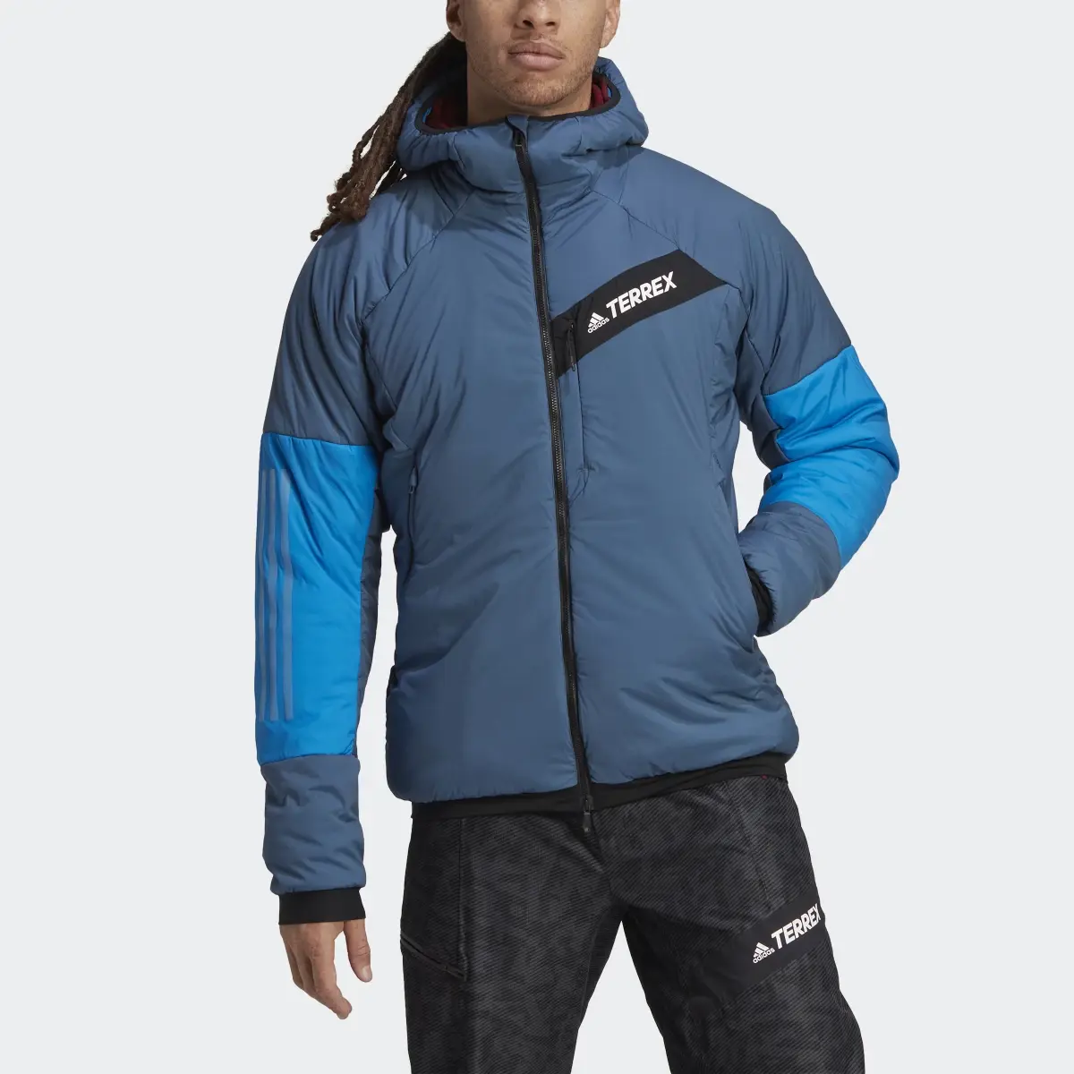 Adidas TERREX Techrock Stretch PrimaLoft® Hooded Jacket. 1