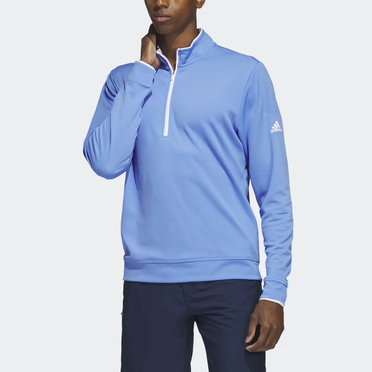 Adidas Quarter-Zip Pullover. 1