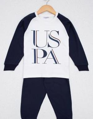 Erkek Çocuk Krem Pijama