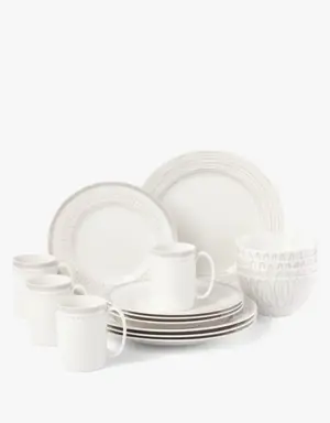 Charlotte Street East 16-Piece Assorted Dinnerware Set