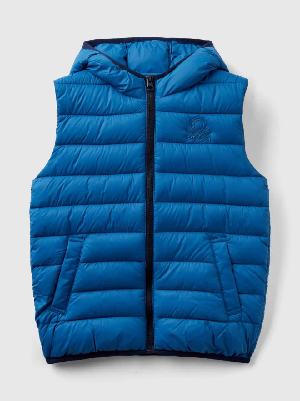 Benetton padded jacket with hood. 1