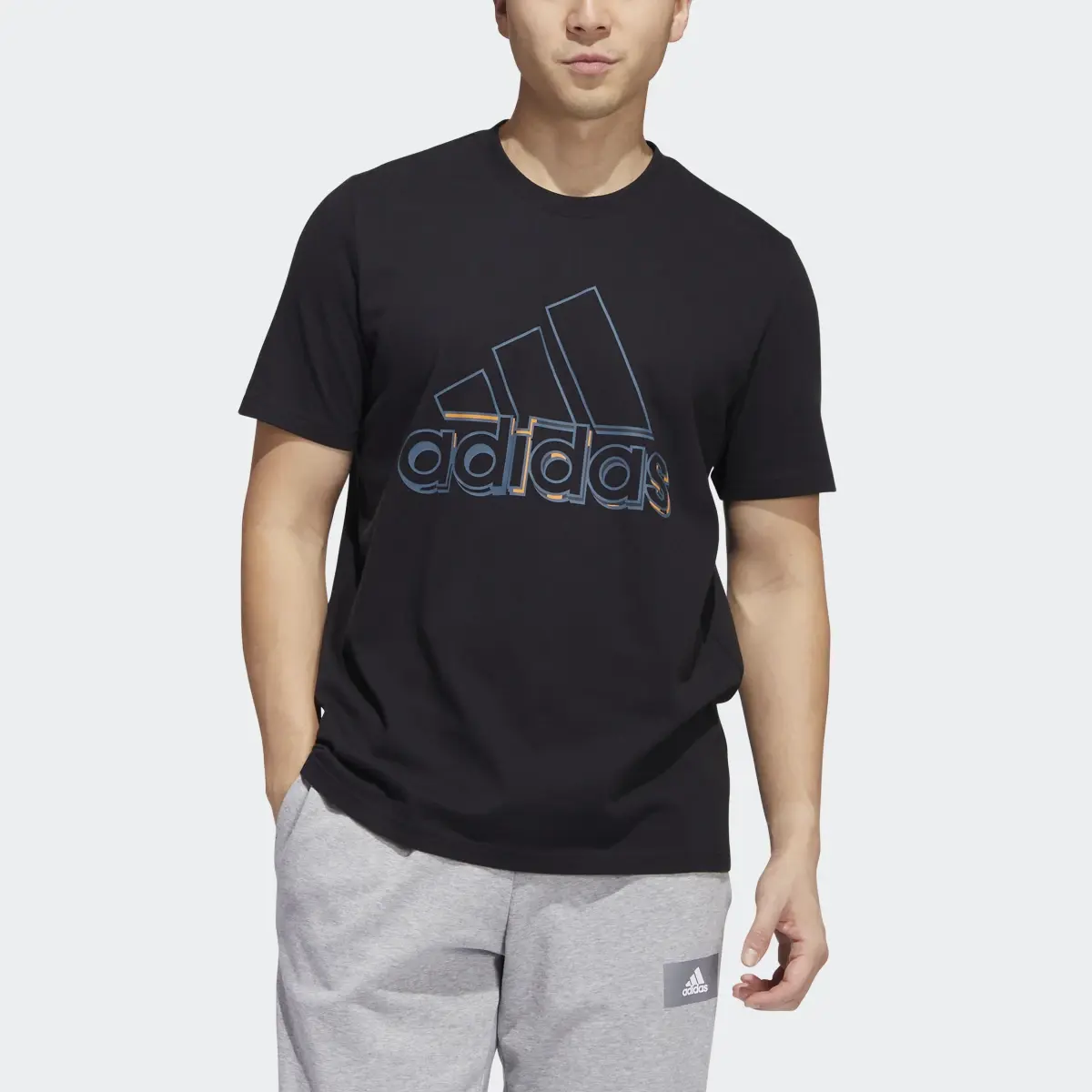 Adidas Dynamic Sport Graphic Tee. 1