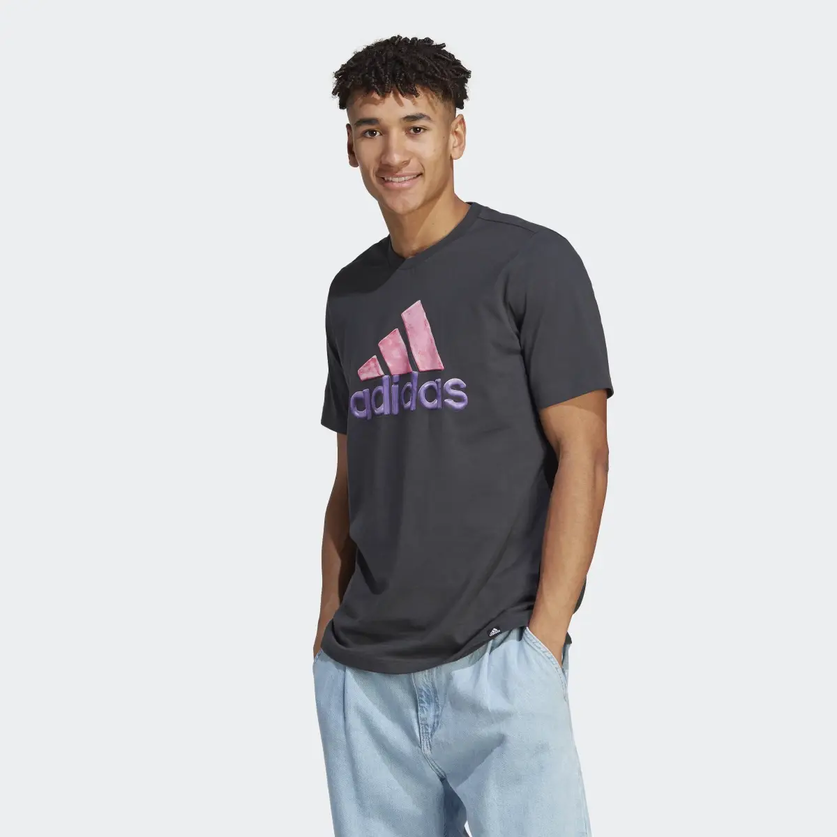 Adidas Sportswear Photo Real Fill T-Shirt. 2