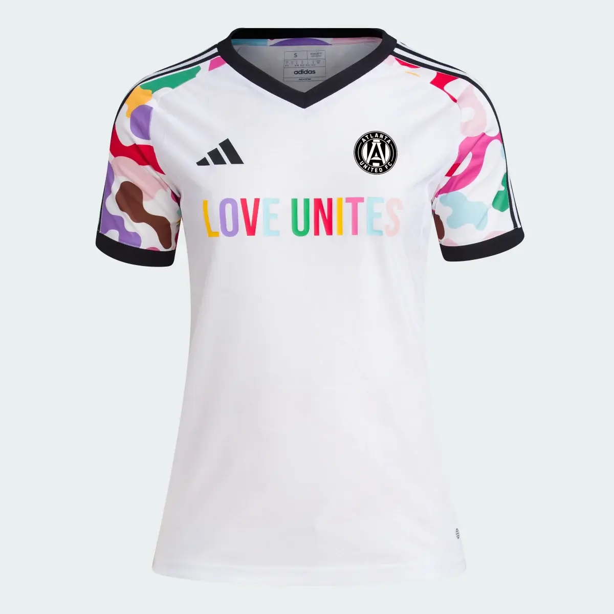 Adidas Atlanta United FC Pride Pre-Match Jersey. 1