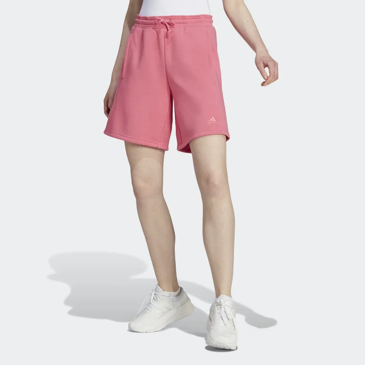 Adidas ALL SZN Fleece Shorts. 1