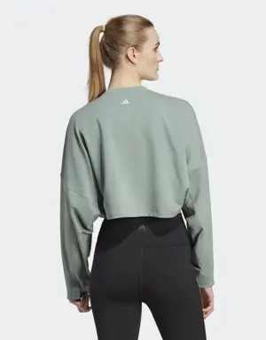 Adidas Felpa da yoga Studio Crop. 3 Adidas Felpa da yoga Studio Crop. 3