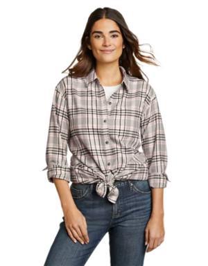 Women's Firelight Flannel Shirt - Boyfriend