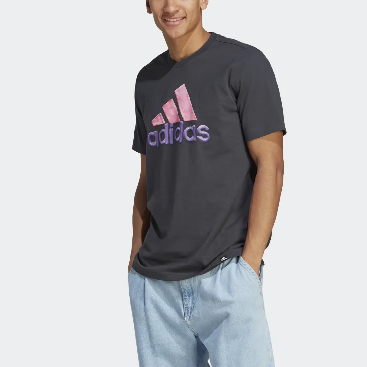 Adidas Sportswear Photo Real Fill T-Shirt. 1