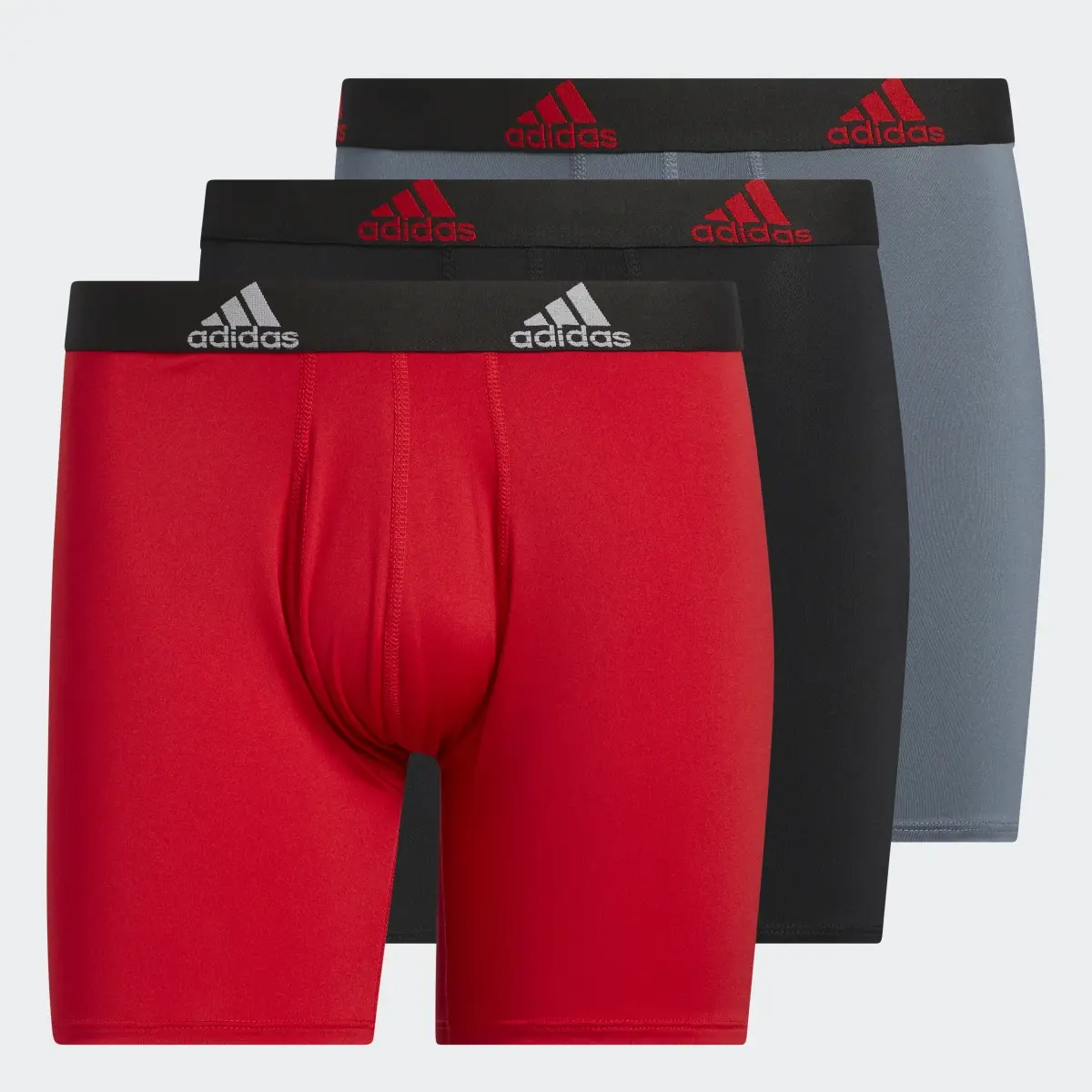 Adidas Performance Boxer Briefs 3 Pairs. 1