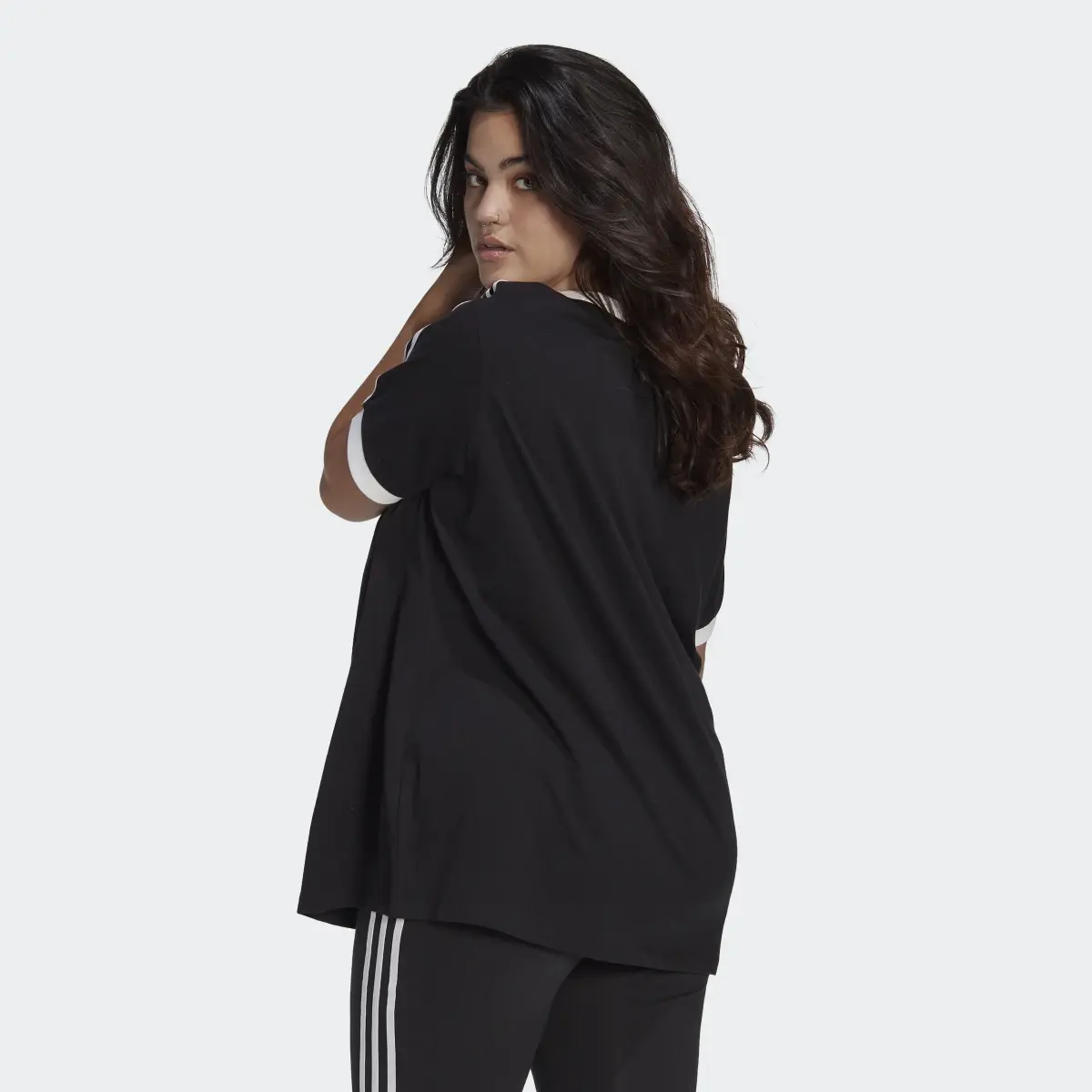 Adidas Adicolor Classics 3-Stripes Tee (Plus Size). 3