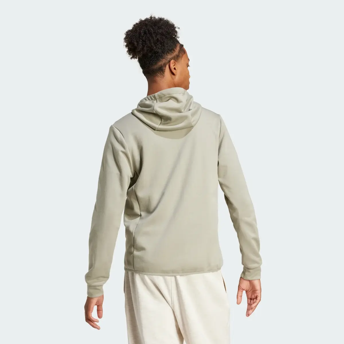 Adidas Essentials Hybrid Down Hooded Jacket. 3