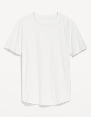Old Navy Soft-Washed Curved-Hem T-Shirt for Men white