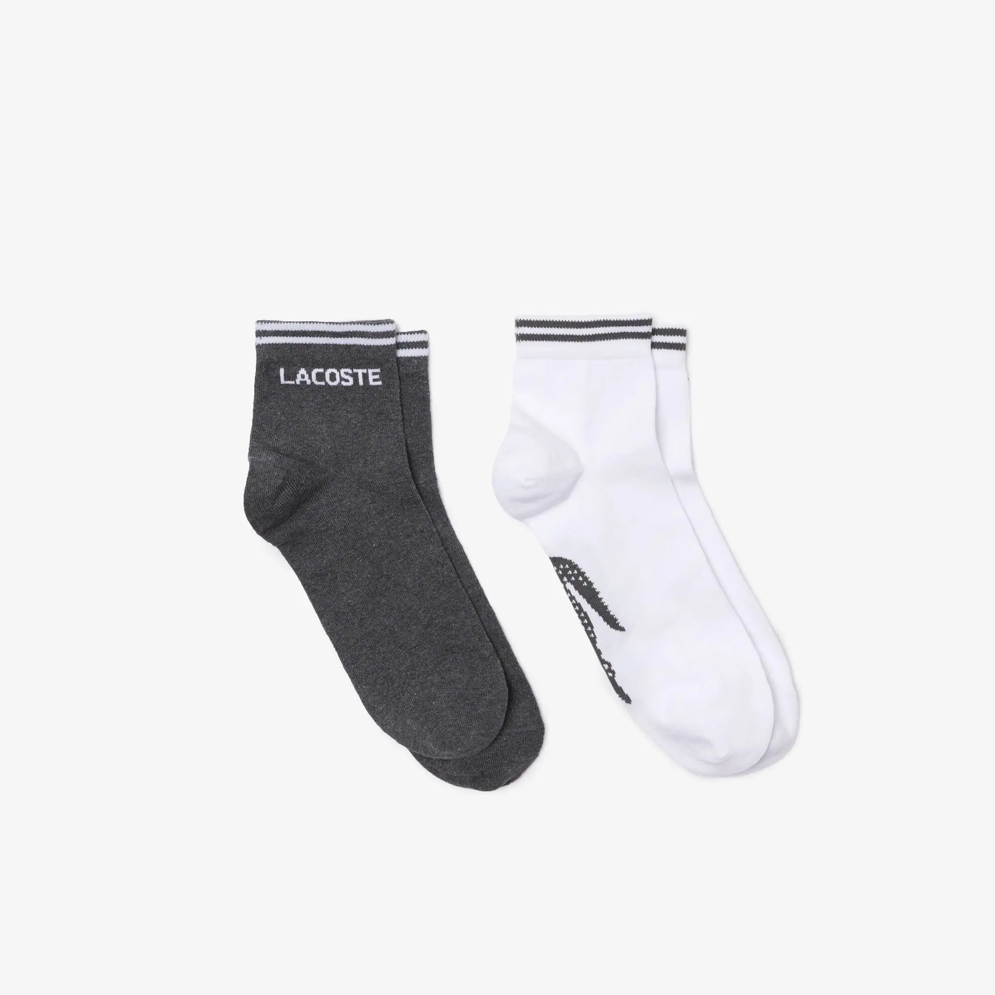 Lacoste Unisex Lacoste SPORT Low Cotton Sock 2-Pack. 1
