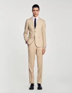 Linen suit jacket Login to add to Wish list