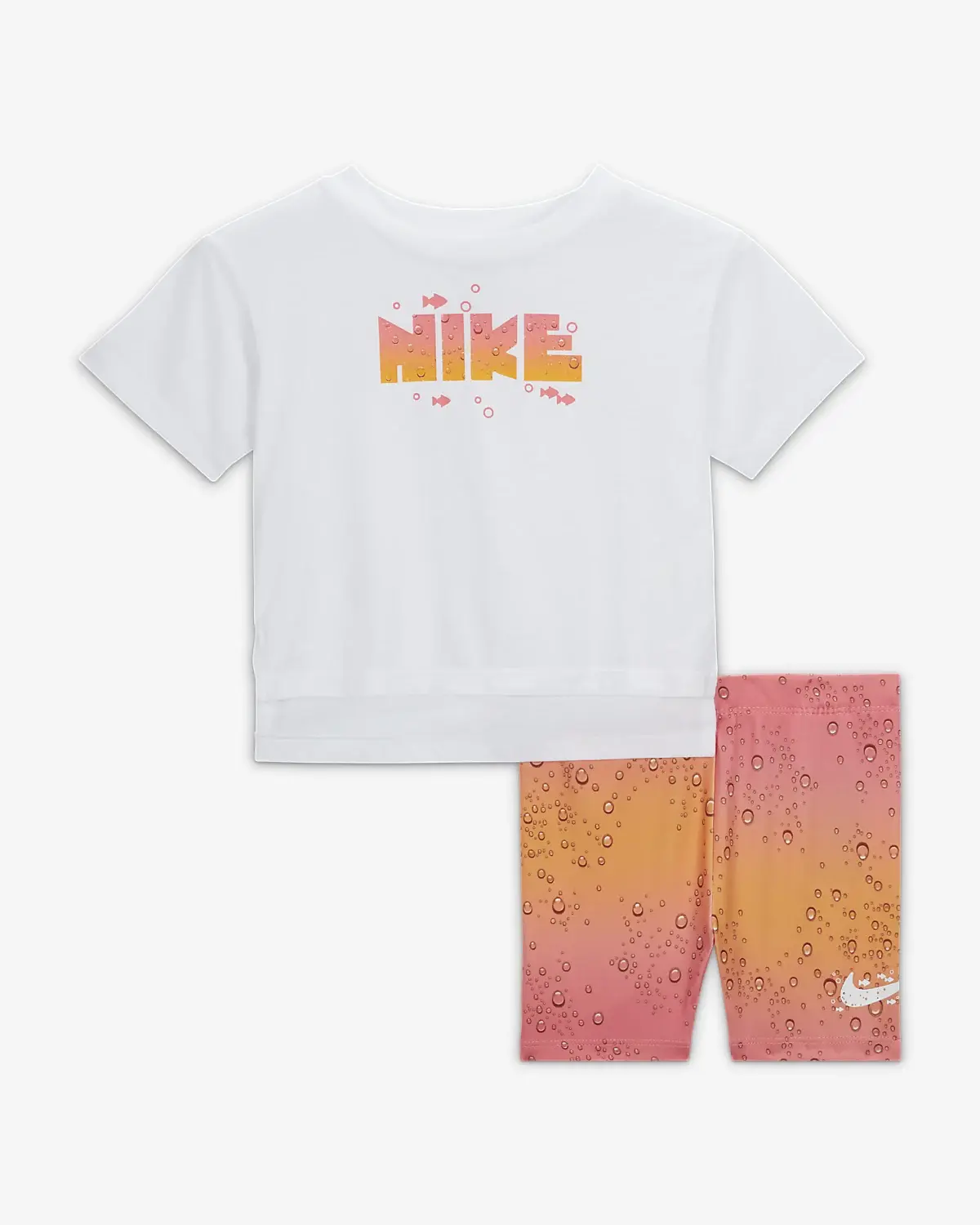 Nike Coral Reef Tee and Shorts Set. 1