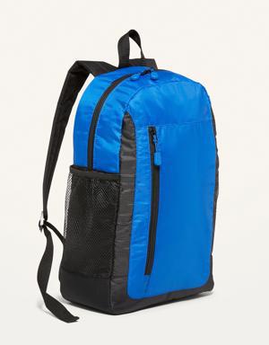 Ripstop Nylon Tech Backpack For Kids blue