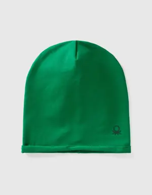 cap in stretch cotton