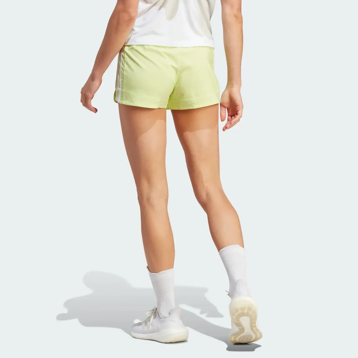 Adidas Pacer 3-Stripes Woven Shorts. 2