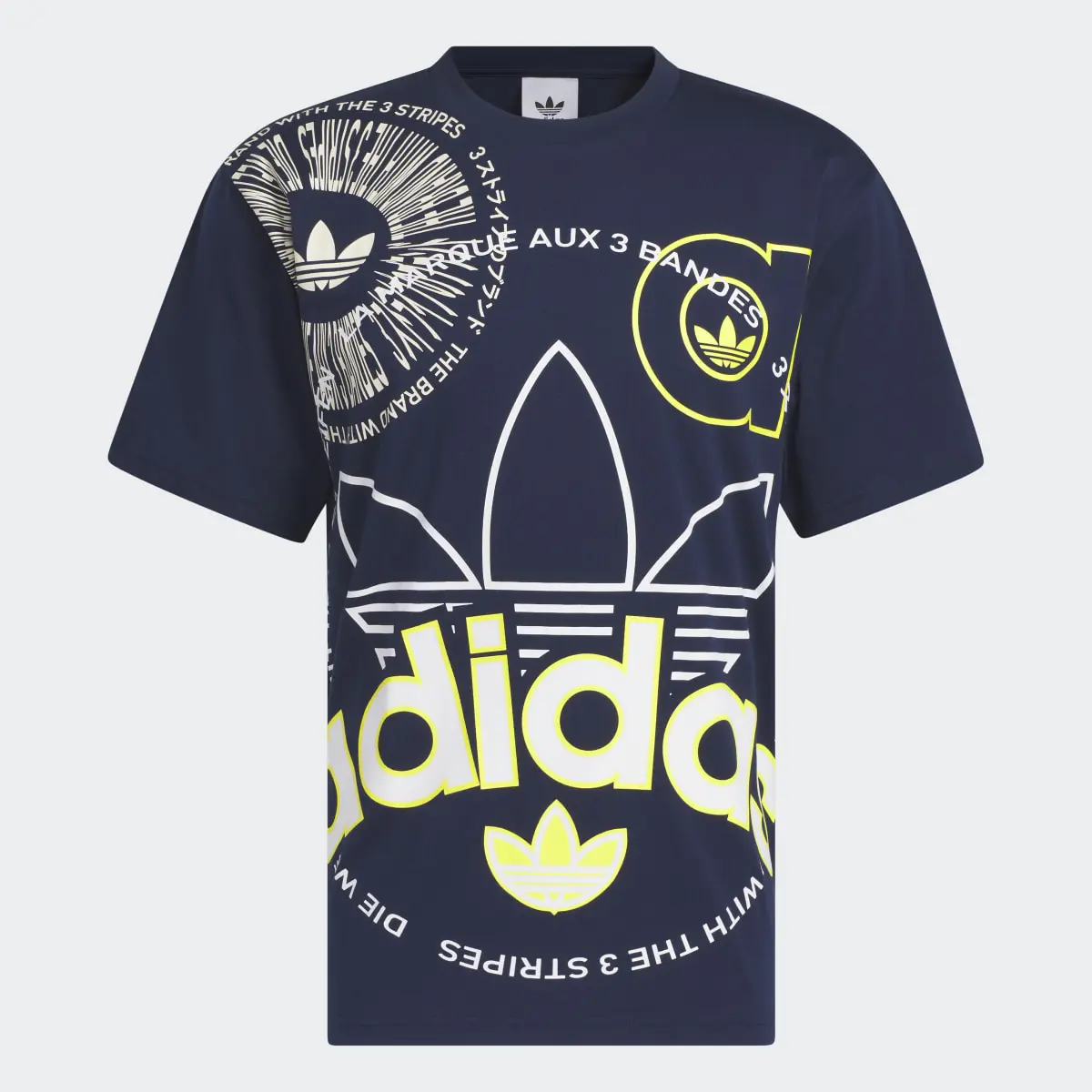 Adidas Multi Logo Tişört. 1