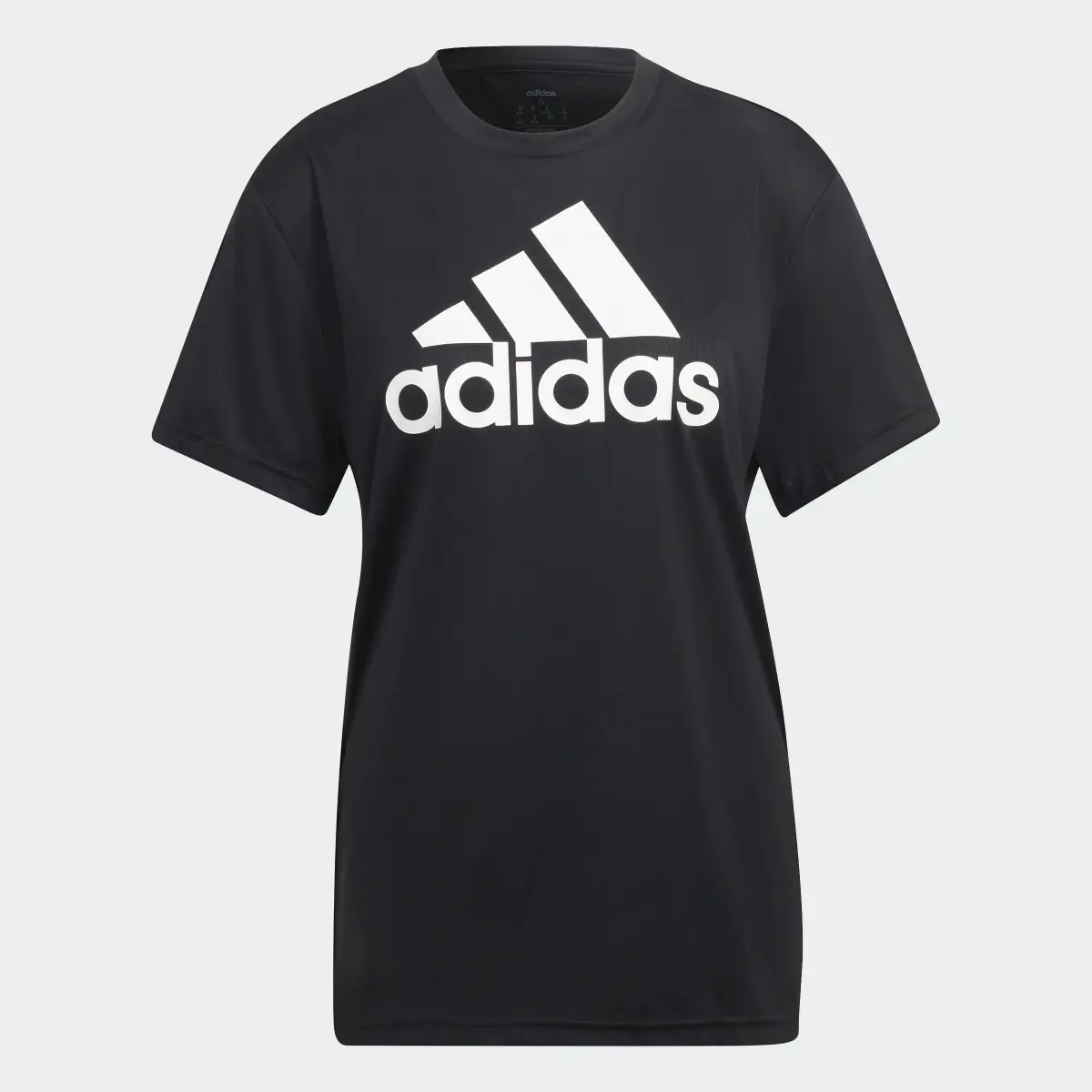 Adidas Big Logo Boyfriend Tee. 1