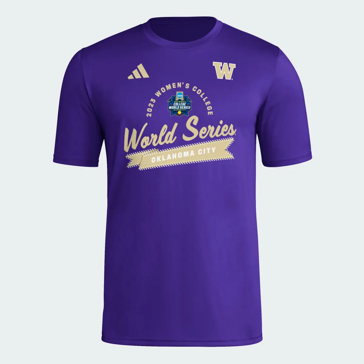 Adidas Washington Short Sleeve Pre-Game Tee. 1