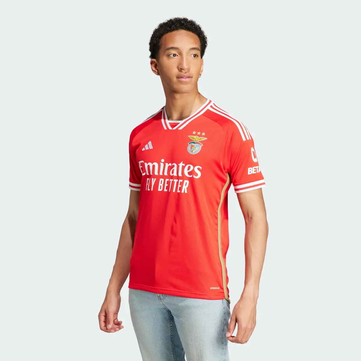 Adidas Benfica 23/24 Home Jersey. 2