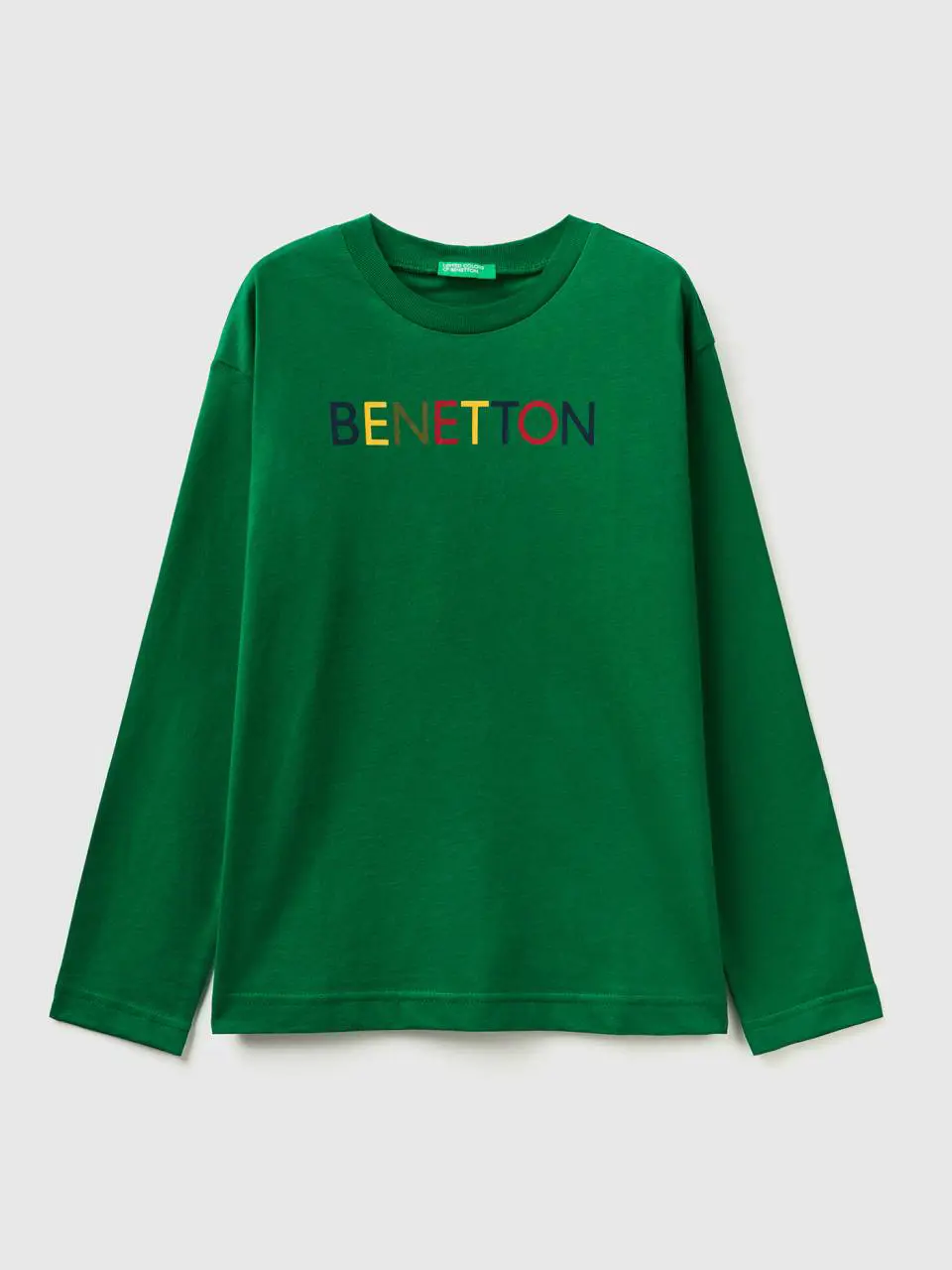 Benetton long sleeve organic cotton t-shirt. 1