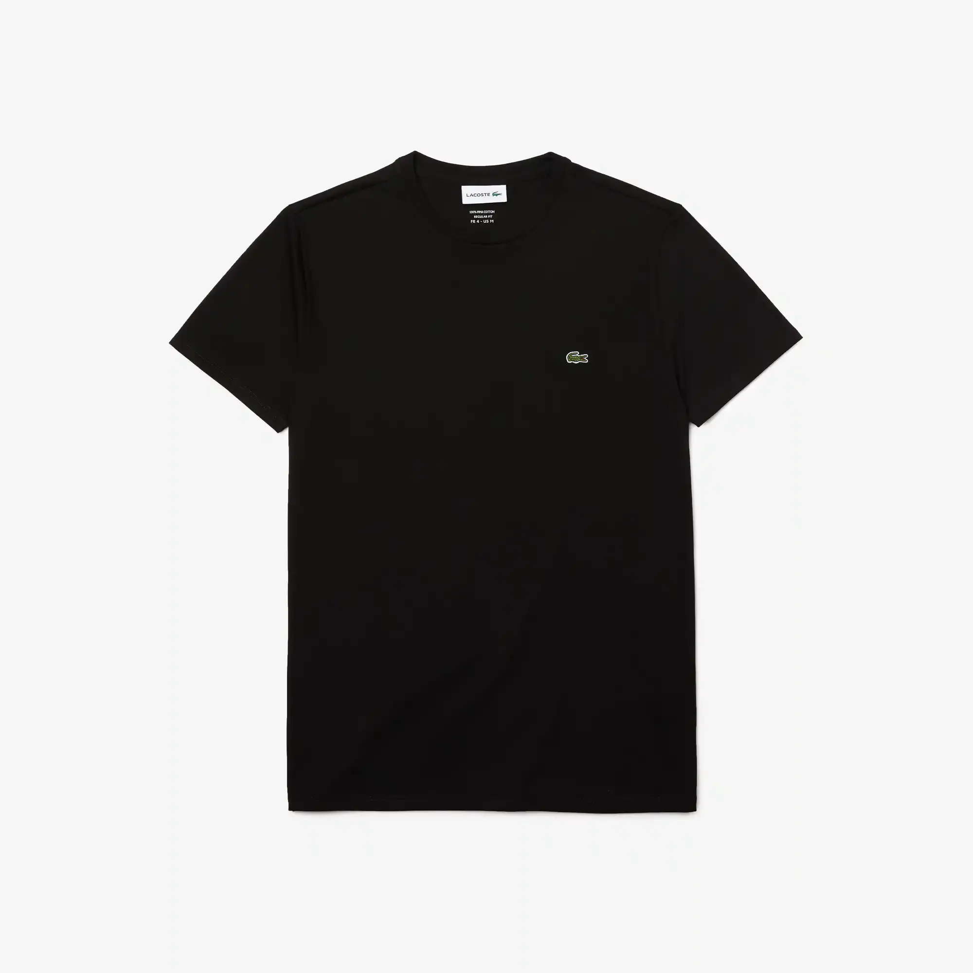 Lacoste T-shirt col rond en jersey de coton pima uni. 2 Lacoste T-shirt col rond en jersey de coton pima uni. 2