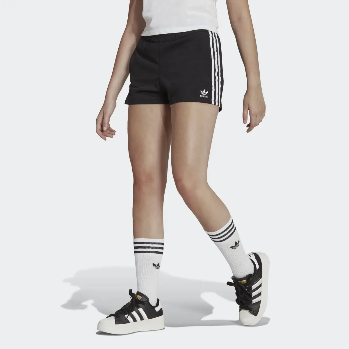 Adidas 3-Stripes Shorts. 1