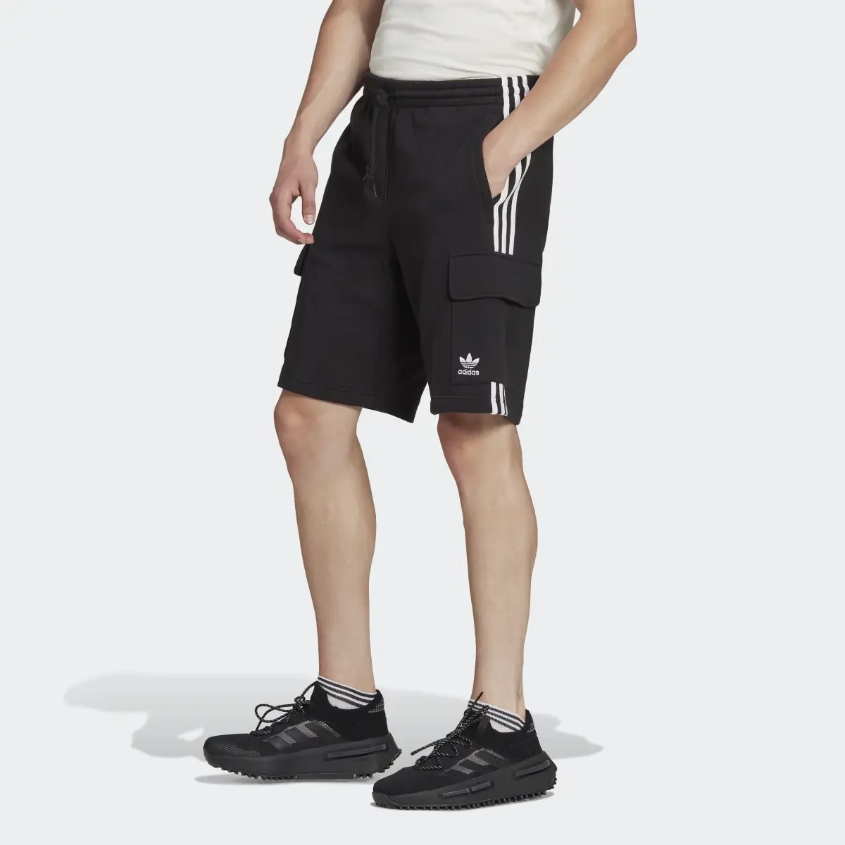 Adidas Adicolor Classics 3-Stripes Cargo Shorts. 1