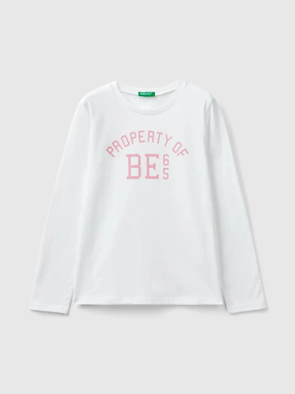 Benetton t-shirt with text print. 1