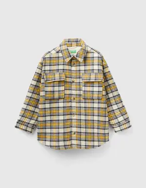check flannel jacket