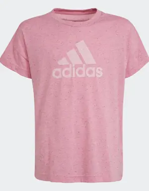 Adidas T-shirt Future en coton couple ample Icons Badge of Sport
