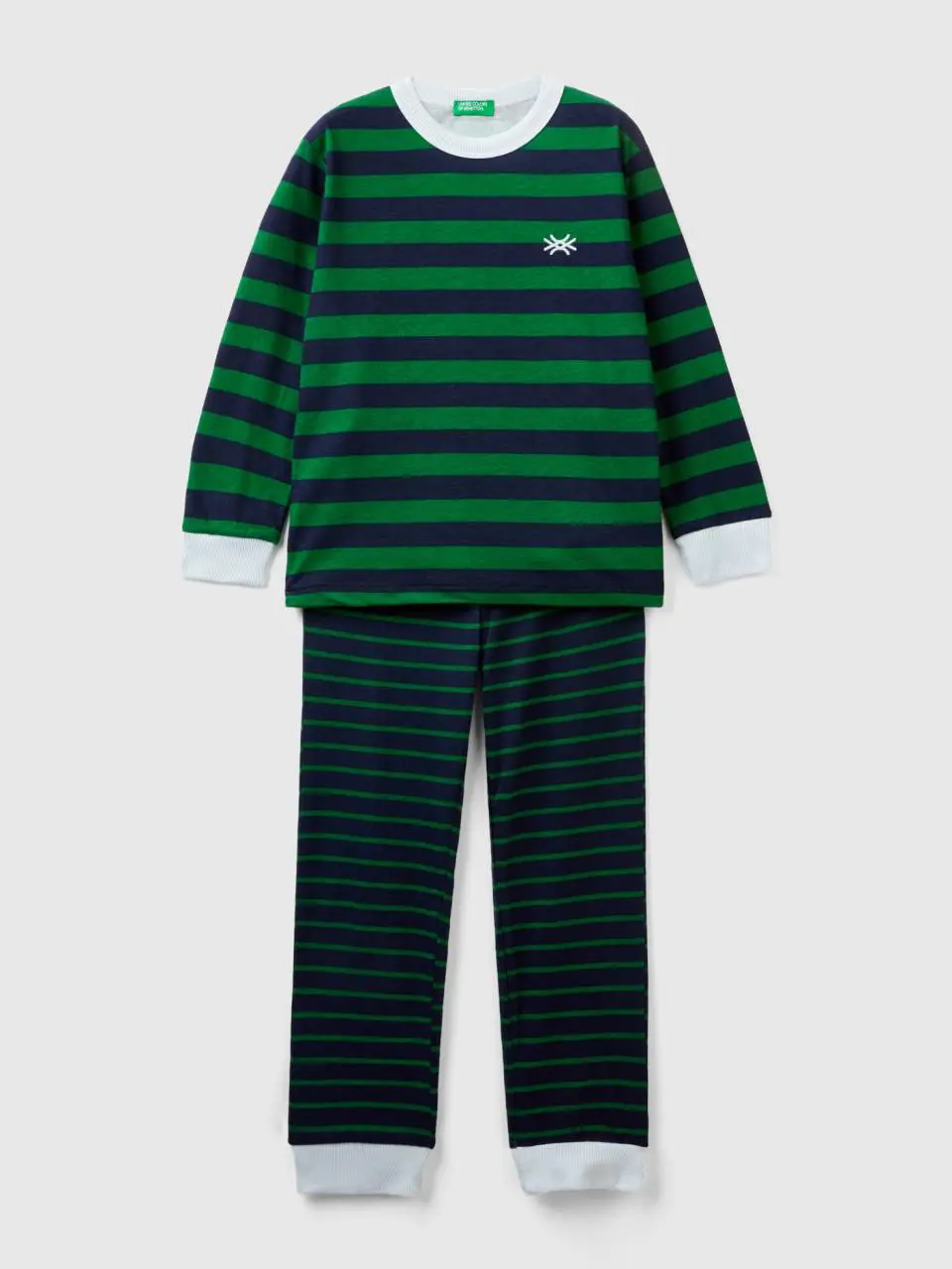 Benetton long striped pyjamas. 1