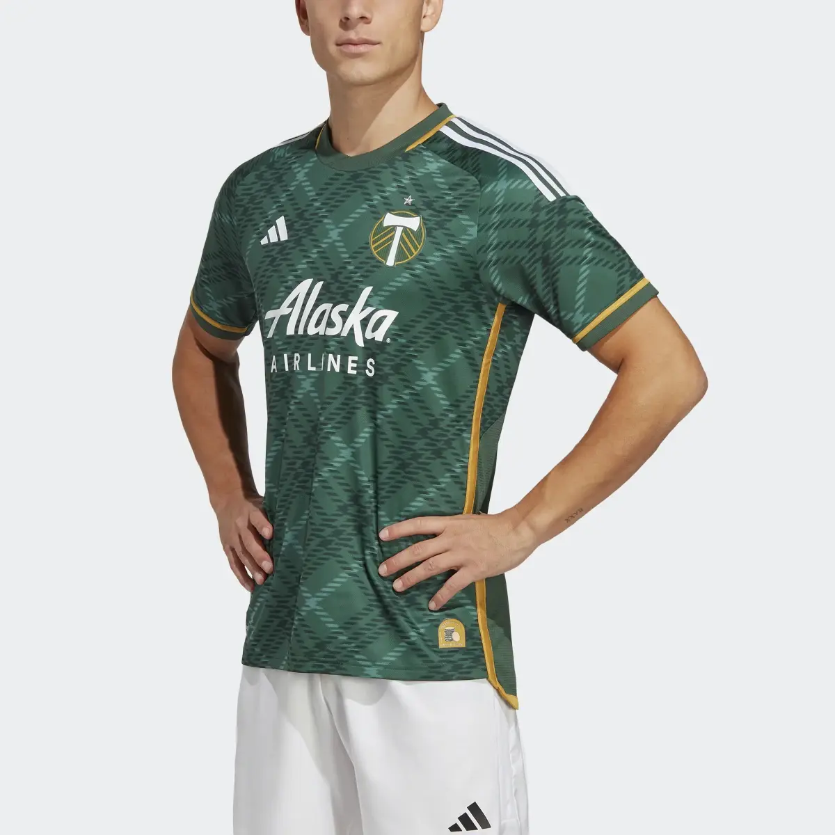 Adidas Portland Timbers 23/24 Home Authentic Jersey. 1