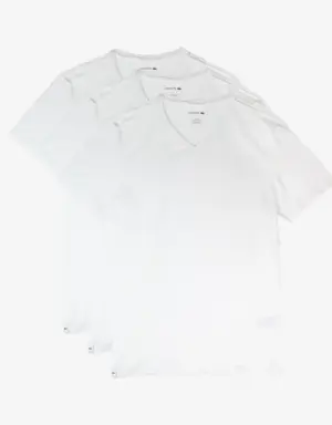 3-Pack Slim Fit V Neck T-shirts