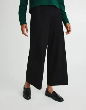 Serenity Double Knit Wide Leg Pants