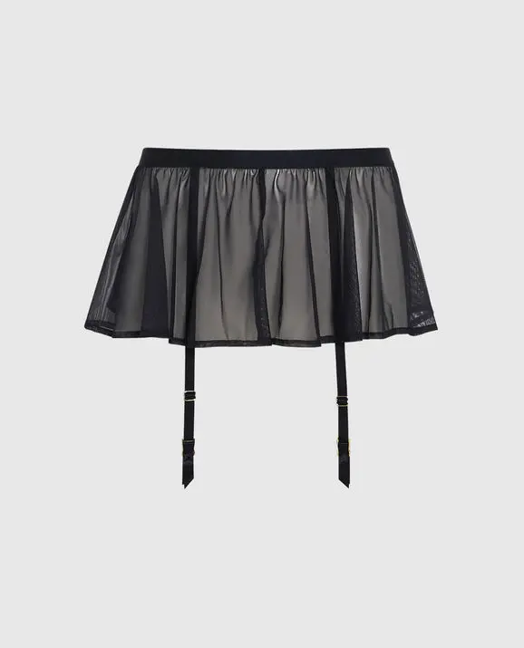 La Senza Sheer Garter Skirt. 3