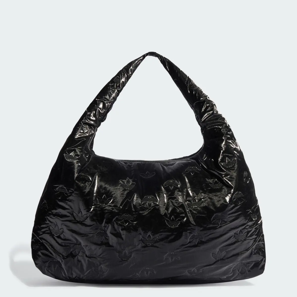 Adidas Puffy Satin Shoulder Bag. 1