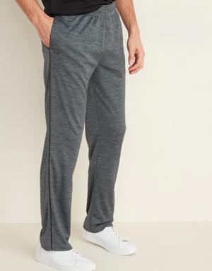 Straight Go-Dry Mesh Track Pants for Men gray