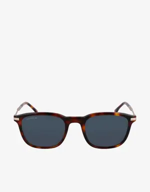 Lacoste Men’s Lacoste Rectangular Acetate Sunglasses