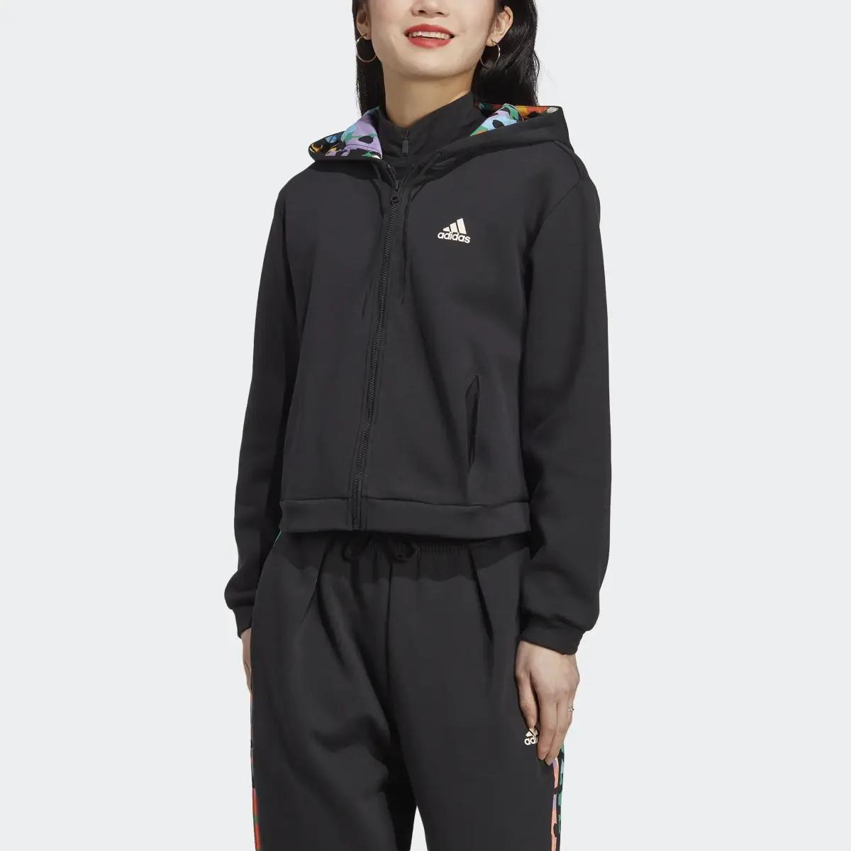 Adidas Graphic Kapuzenjacke. 1