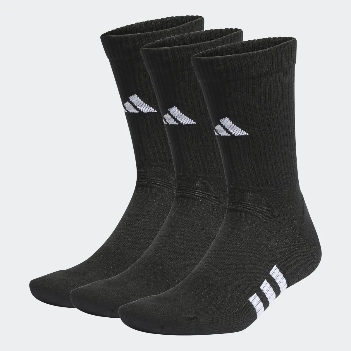Adidas Performance Cushioned Crew Socks 3 Pairs. 2