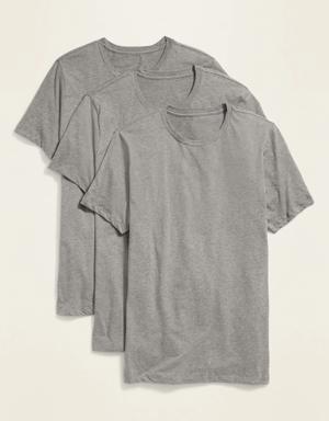 Old Navy Go-Dry Crew-Neck T-Shirts 3-Pack gray