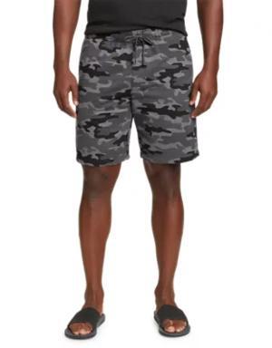 Men's Camp Fleece Printed Shorts