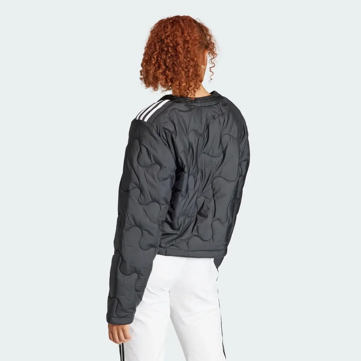 Adidas Nuganic Crop Light Insulation Jacket. 3