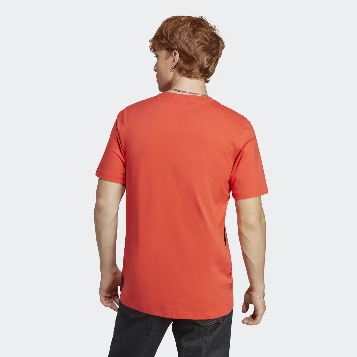 Adidas T-shirt Colourblock. 3